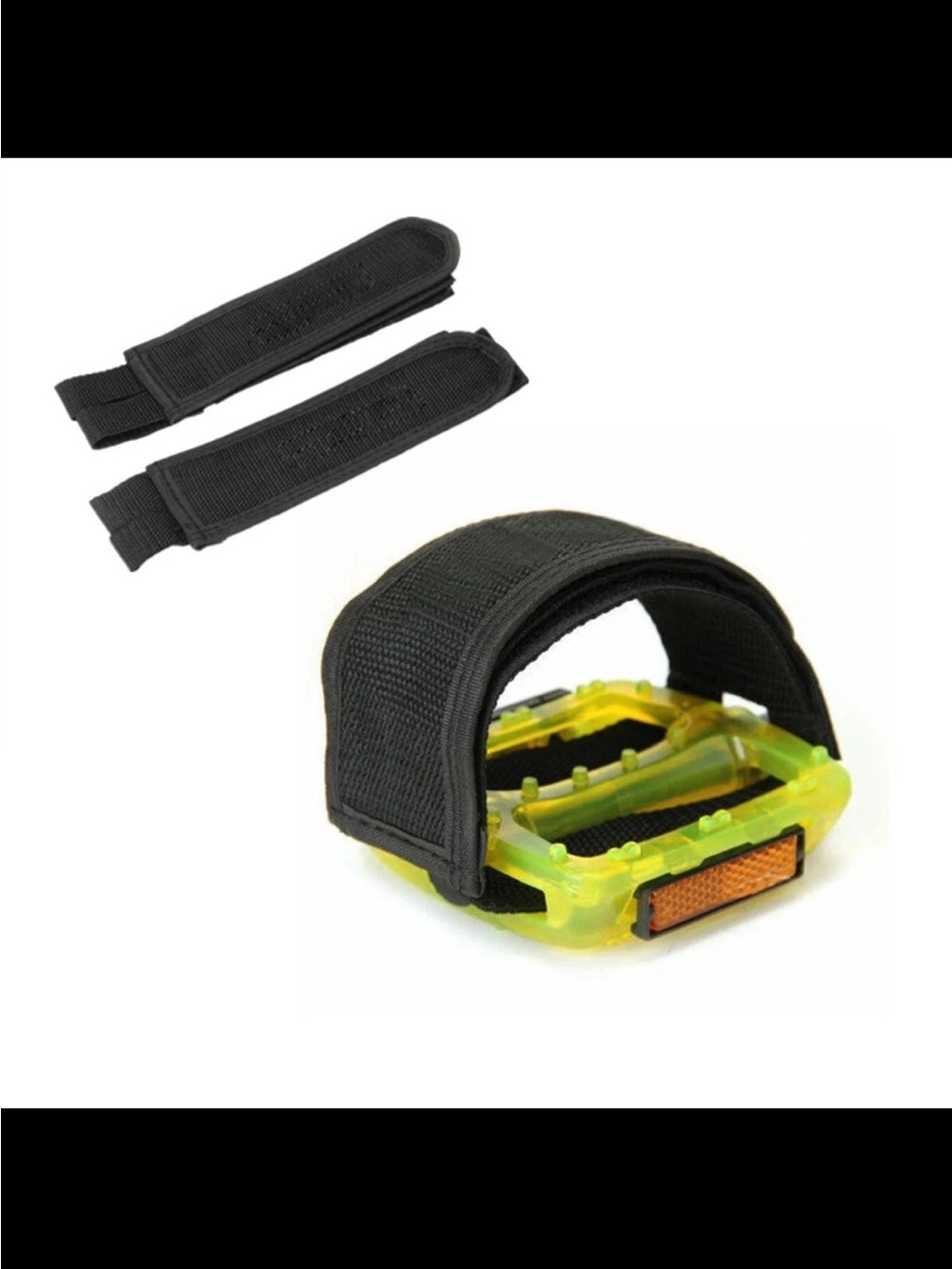Adjustable Tough Pedal Straps for Fixed Gear BMX Bike Bicycle Fixie 1 Pair New